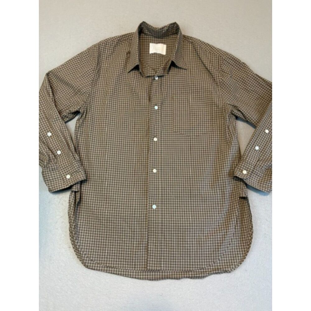Citizens of Humanity Kayla Shirt Womens Small Heritage Plaid Rare Sample NWOT